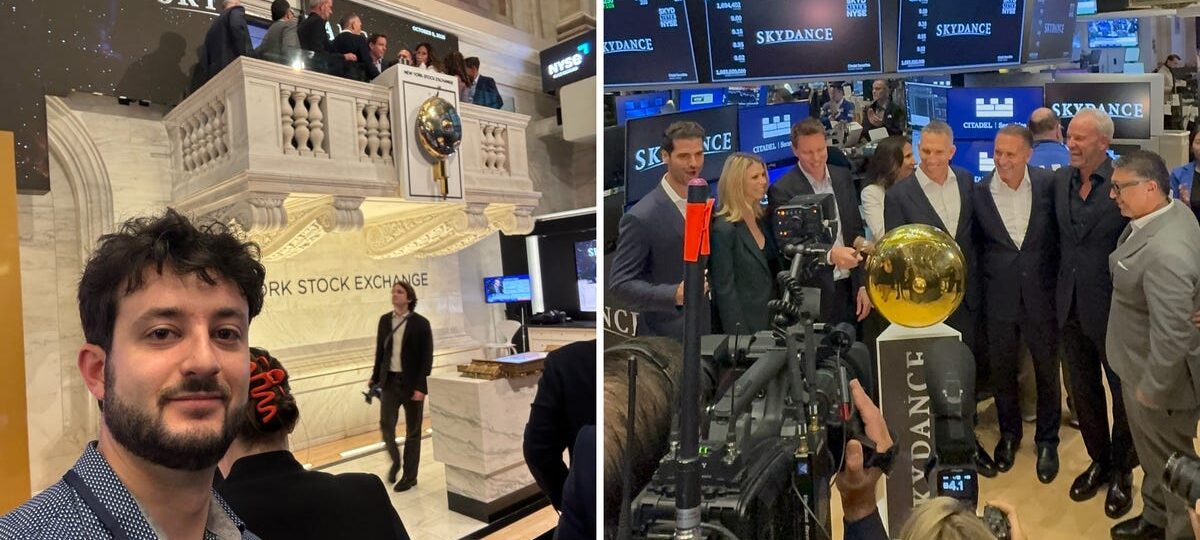 What I saw as David Ellison's Skydance rang the opening bell at the New York Stock Exchange