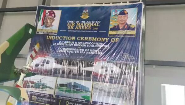 Tinubu To Induct Five Helicopters Acquired By NAF