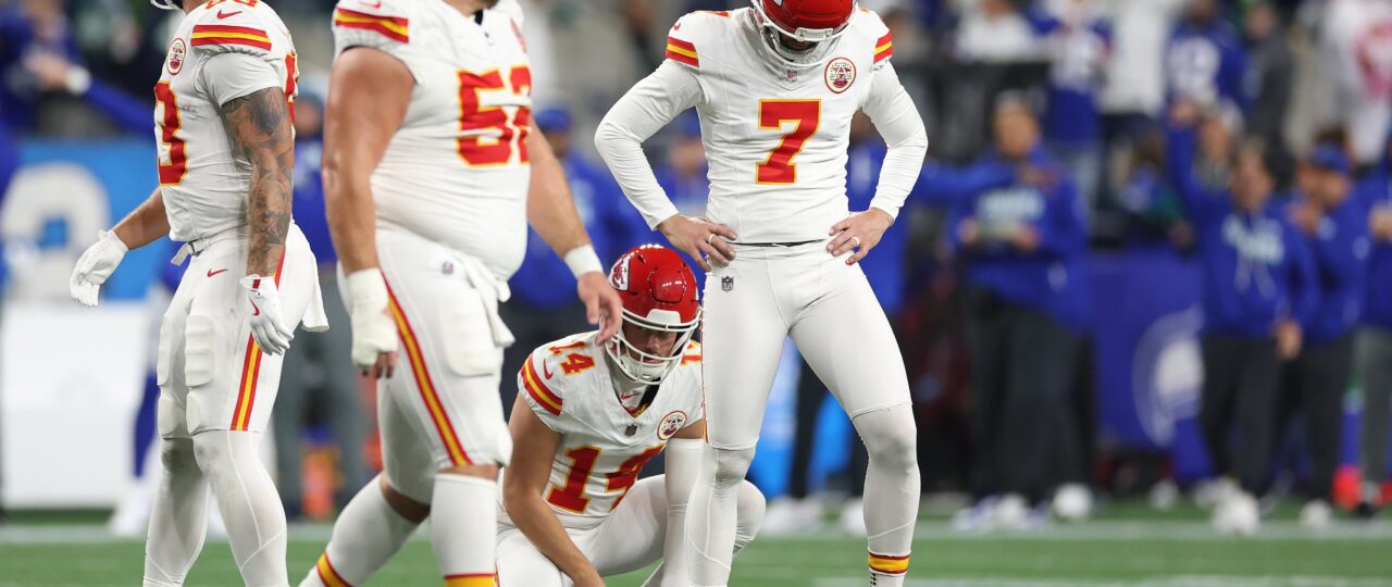 Andy Reid on Chiefs kicker Harrison Butker: ‘He’s off a bit’