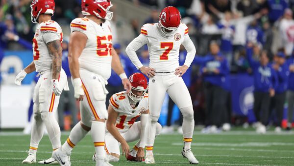 Andy Reid on Chiefs kicker Harrison Butker: ‘He’s off a bit’