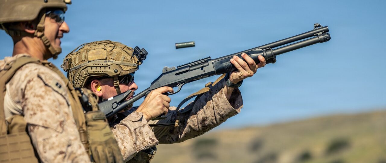 The Pentagon has given a new shotgun-wielding drone its stamp of approval. It also comes with a grenade launcher.