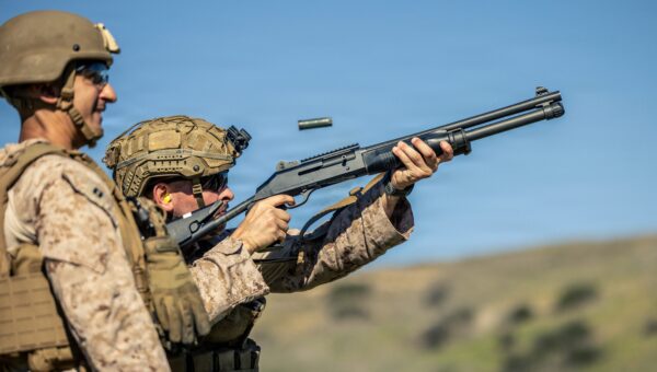 The Pentagon has given a new shotgun-wielding drone its stamp of approval. It also comes with a grenade launcher.
