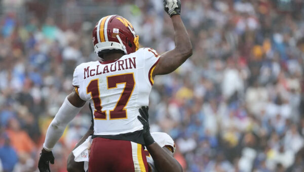 Terry McLaurin not on practice field Friday