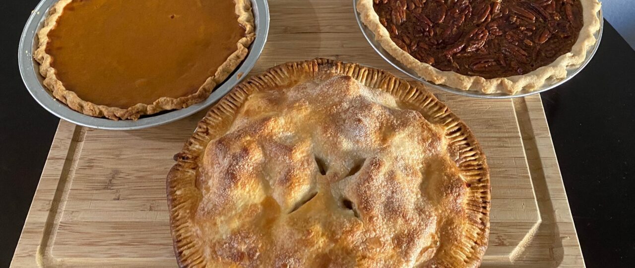 I made Ina Garten’s apple, pumpkin, and pecan pies. The best recipe of the day surprised me, and I’m saving it forever.