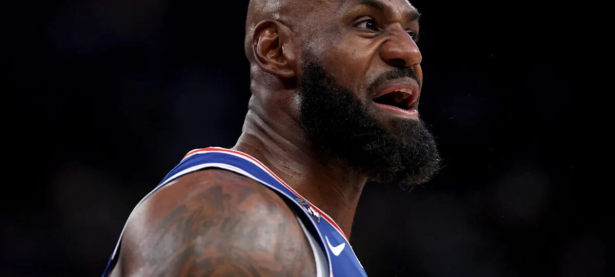 Knicks fan’s ’go get Jesus’ jibe at LeBron James and 76ers backfires after 0-1 start