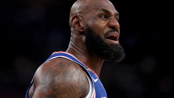 Knicks fan’s ’go get Jesus’ jibe at LeBron James and 76ers backfires after 0-1 start