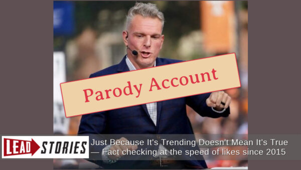 Fact Check: Pat McAfee Did NOT Say He Would Join ESPN’s GameDay By Zoom Due To Security Concerns
