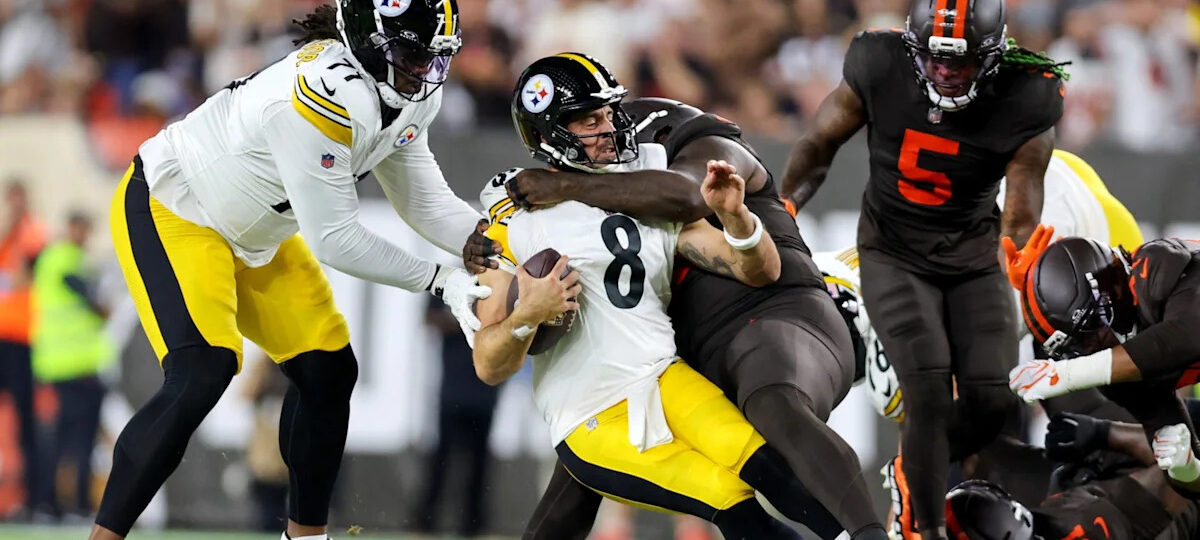 ‘Ruining the franchise’- Fans react as Steelers’ O-line falters in 27-24 Browns loss