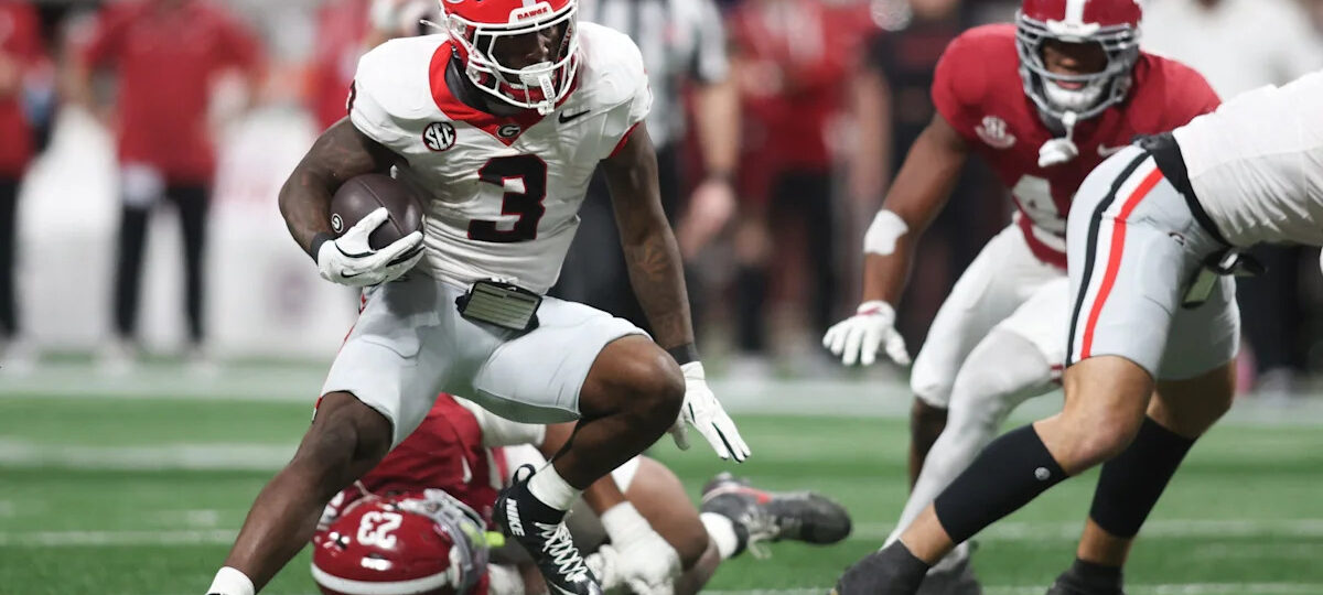 Is Georgia RB Nate Frazier playing at Alabama? Latest injury update