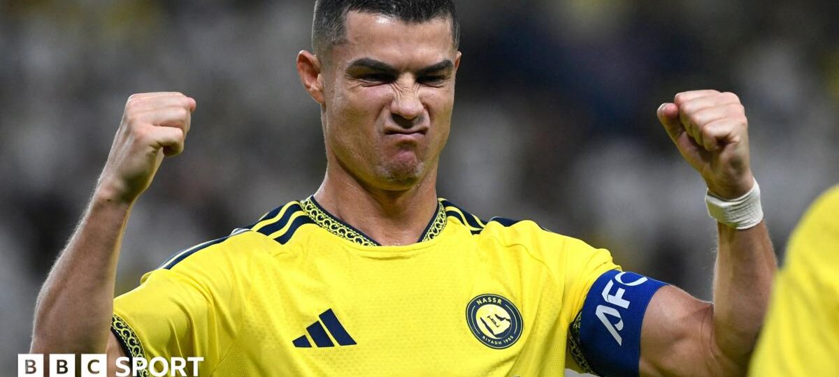 Ronaldo scores after match delayed by missile alert