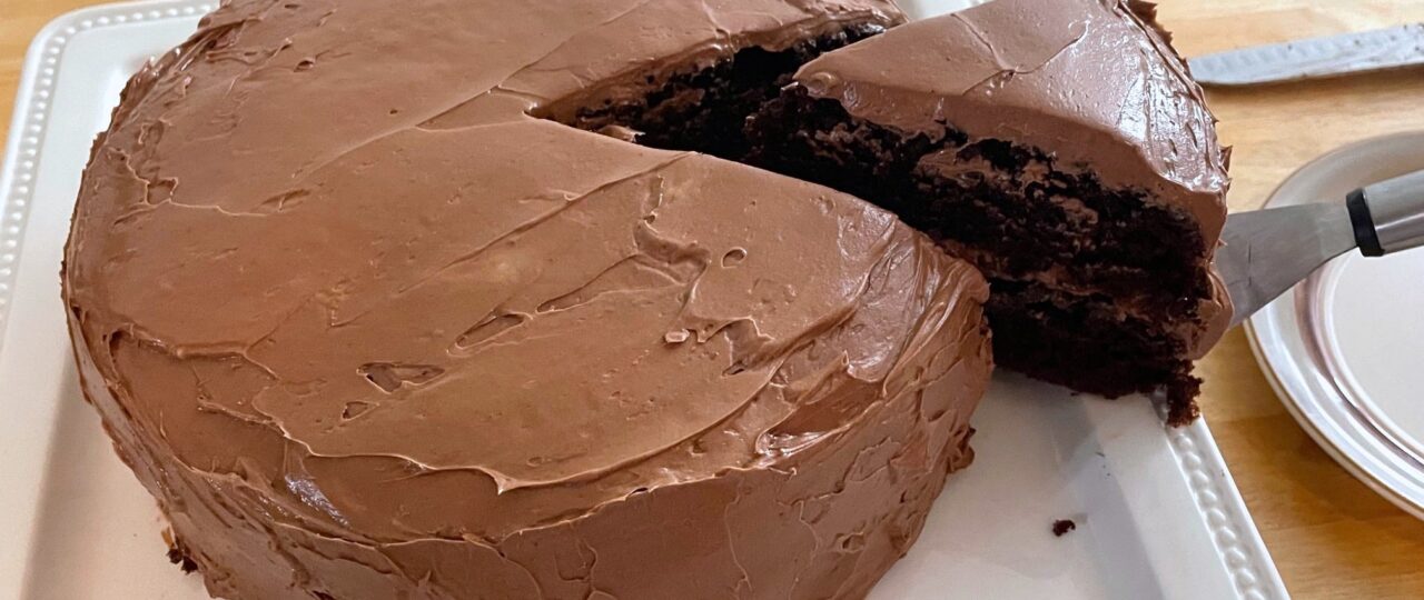 I tried Ina Garten's 2 favorite chocolate cakes. One recipe took more time, but it was the best cake I've ever made.
