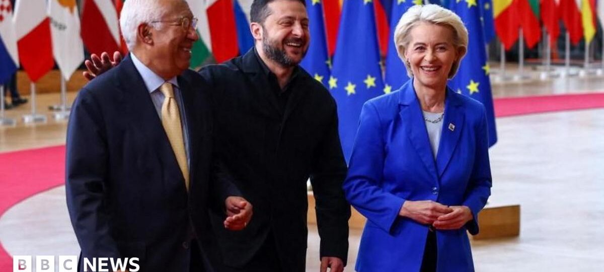 Zelensky rallies EU support as Trump says Ukraine leader 'more difficult to deal with than Putin'