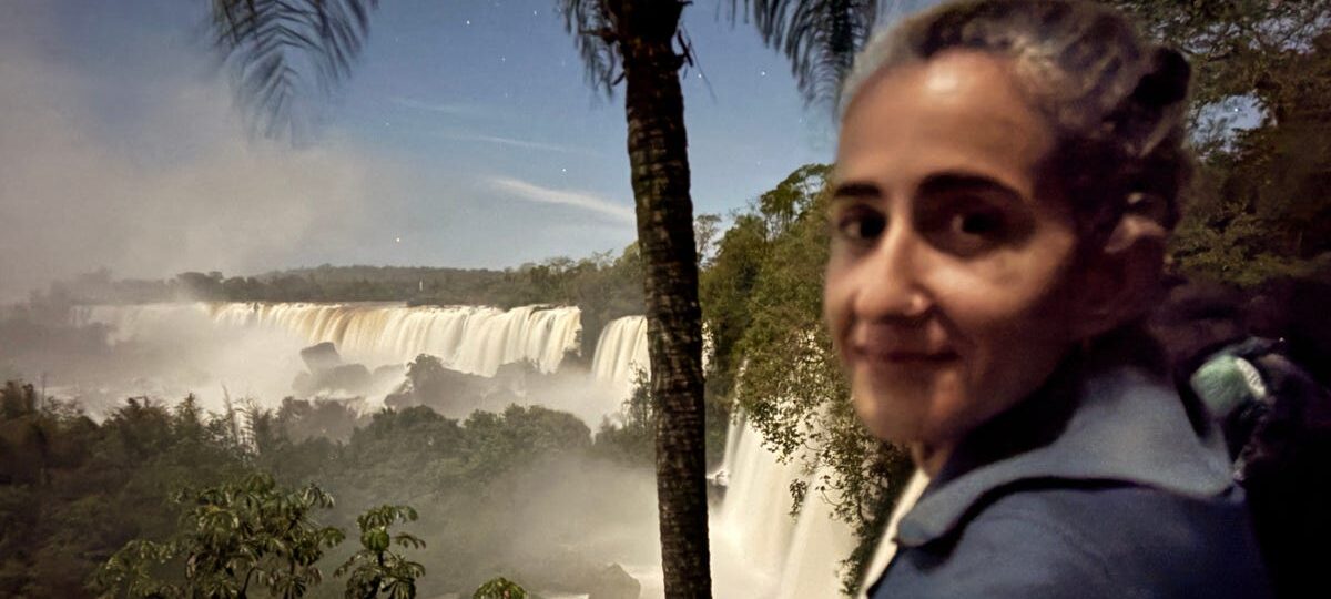 I've been to Iguazú Falls countless times. Seeing them under a full moon was something else.