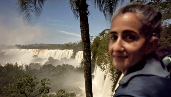 I've been to Iguazú Falls countless times. Seeing them under a full moon was something else.