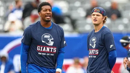John Harbaugh explains J.J. McCarthy's roster activation for Giants' game against Cardinals, assesses Jameis Winston's mixed performance