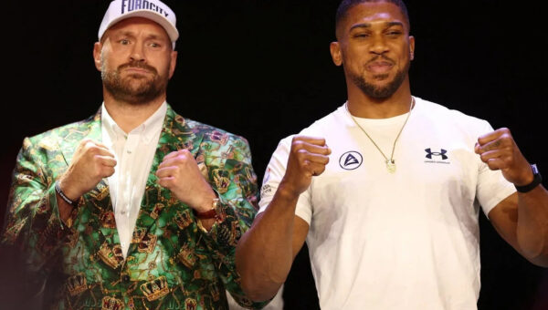 Eddie Hearn says Anthony Joshua took ‘eight-figure’ pay cut for Tyson Fury fight