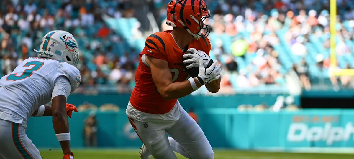 Bengals TE Tanner Hudson to miss rest of season with torn pectoral