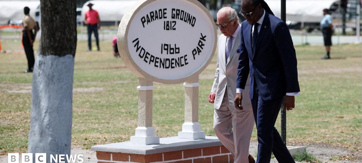 King visits Guyanese slave rebellion site on Caribbean tour