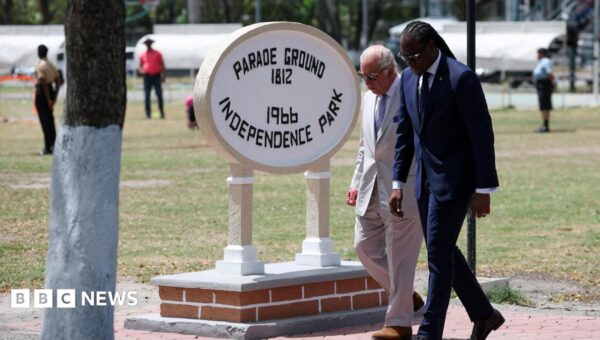 King visits Guyanese slave rebellion site on Caribbean tour