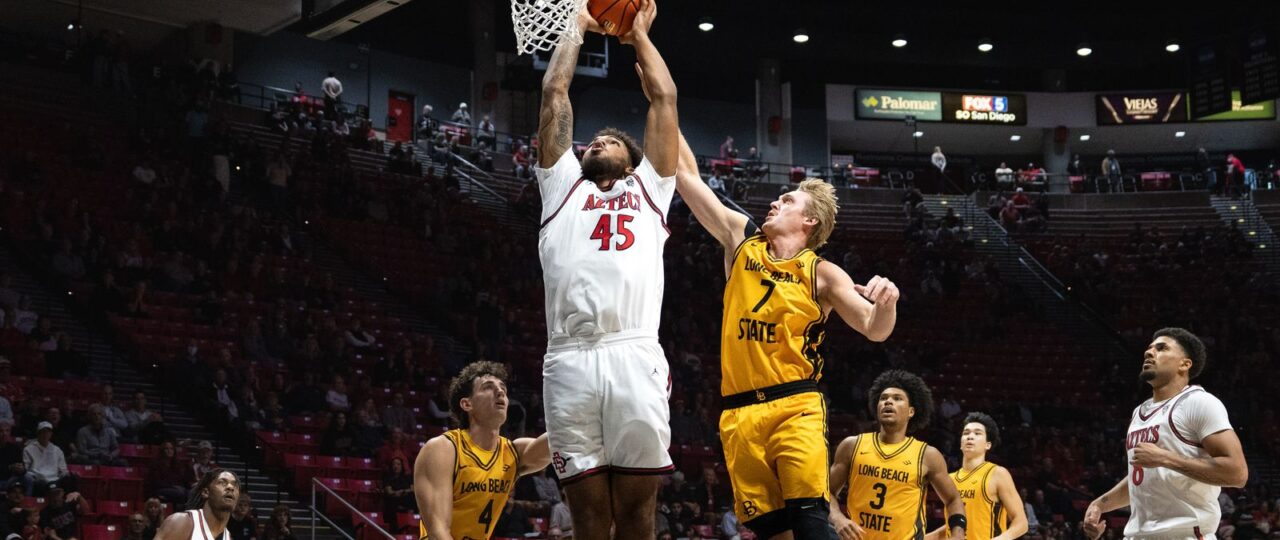 TST Images: SDSU defeat Long Beach State, 92-67, at Viejas Arena
