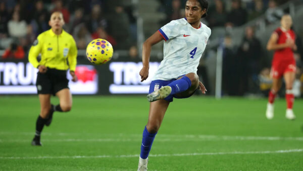 Why is Naomi Girma not playing for USWNT vs. Spain today?