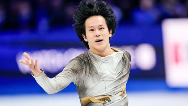 Siao leads as Olympic champ Shaidorov falls on figure skating Grand Prix return
