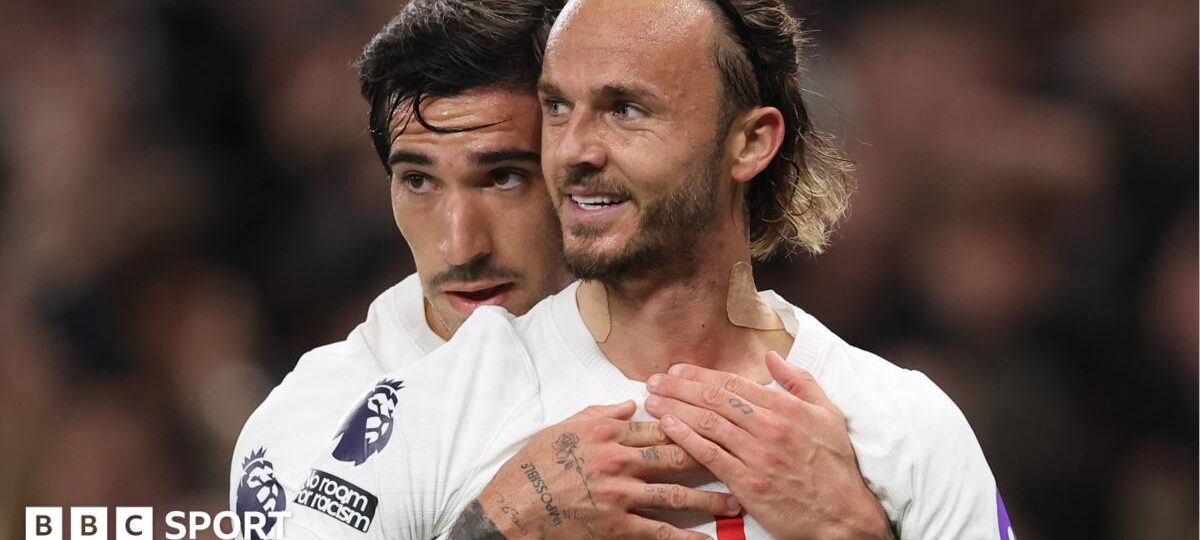 Maddison shines on return - Tottenham v Coventry ratings