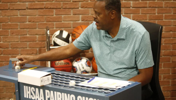 Behind the scenes of the 2026 IHSAA football blind draw | Exclusive