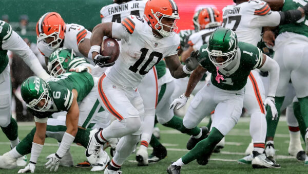 Quinshon Judkins logs limited practice