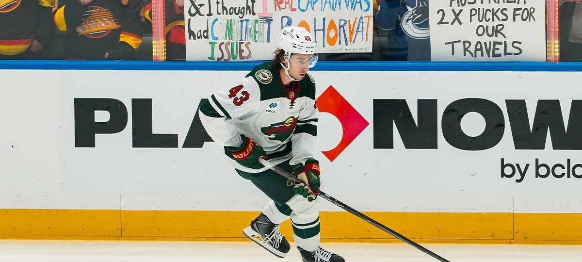 Canucks fans troll Wild with 3-word chant aimed at Quinn Hughes