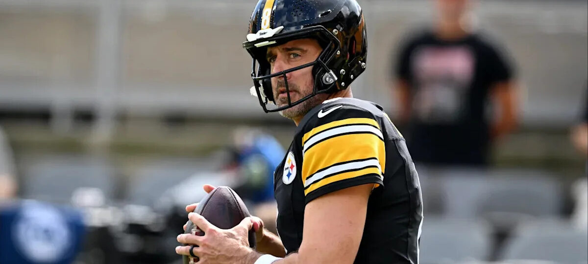 Three Stats That Show Steelers QB Aaron Rodgers Is Having Best Non-Packers Season of Career