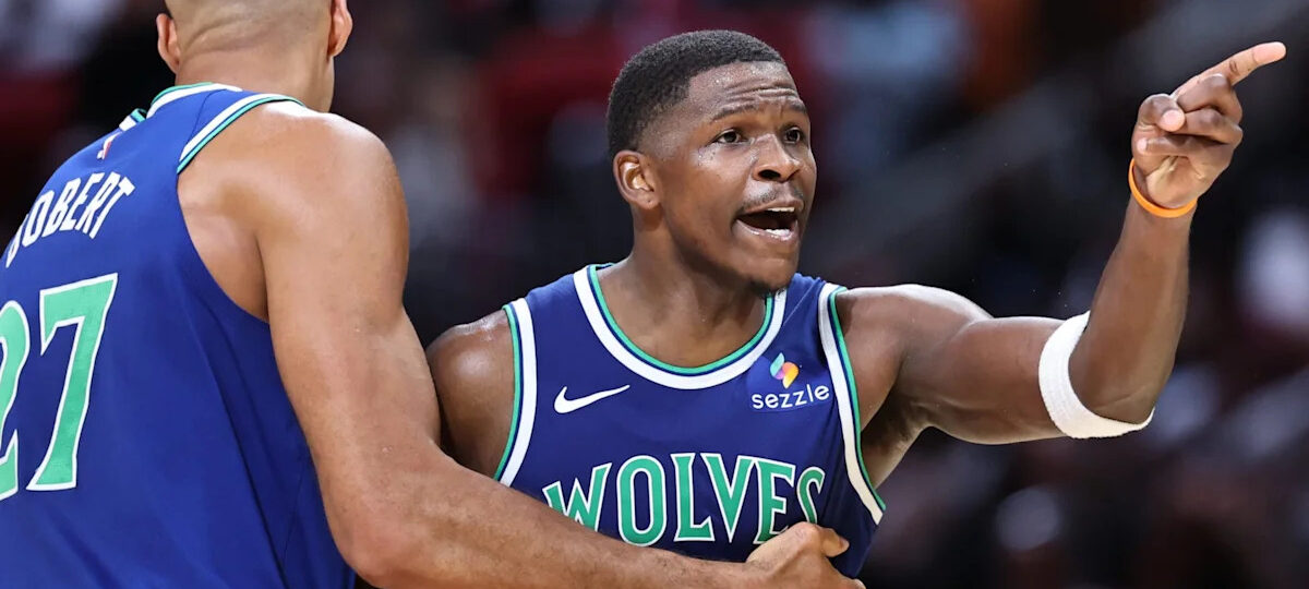 'He was talking trash': Anthony Edwards says Miami Heat player got him all fired up