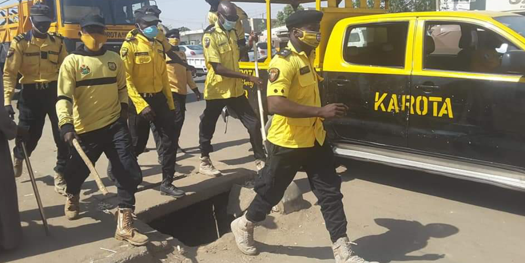 KAROTA hands over suspected stolen truck to Kano police
