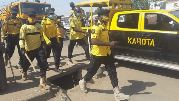 KAROTA hands over suspected stolen truck to Kano police