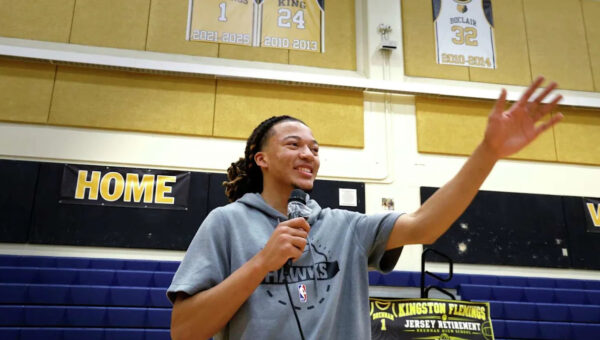 Brennan retires Kingston Flemings’ jersey in surprise ceremony