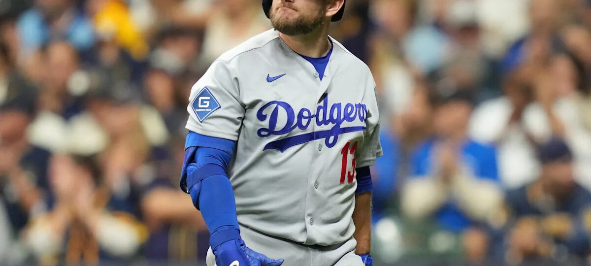 Max Muncy gives blunt assessment of Dodgers' performance vs. Brewers in NLCS: 'We're playing like s***'