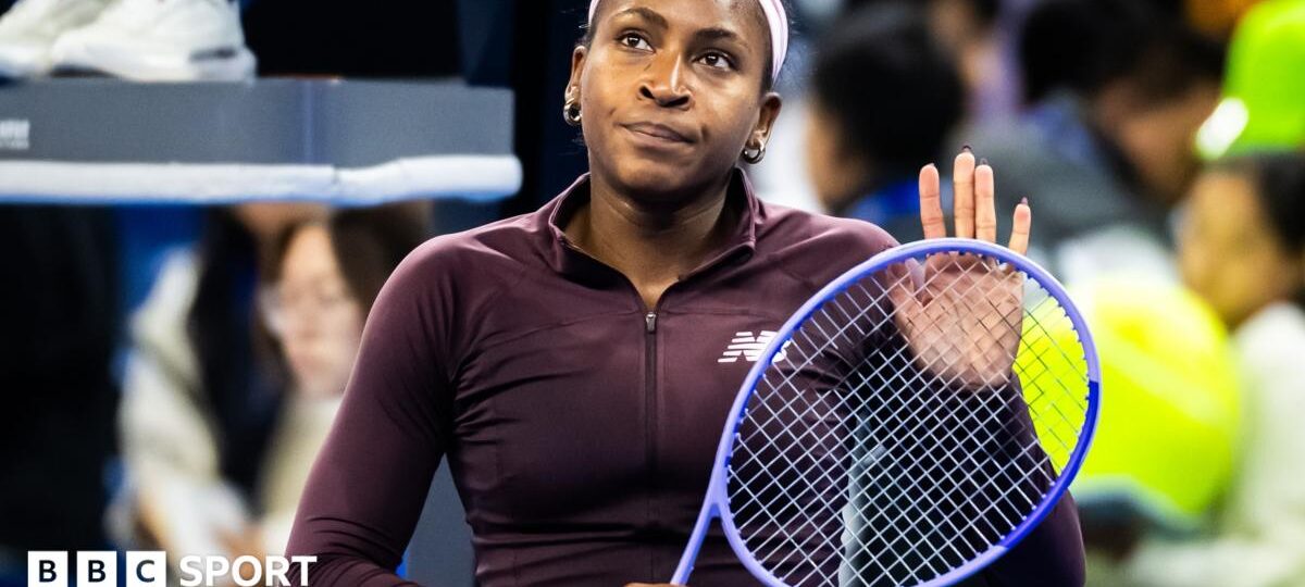 Gauff condemns racist abuse after China Open win