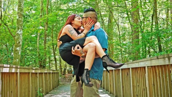 We live paycheck to paycheck and don't want wedding debt. So we're getting creative.