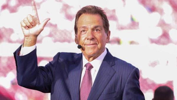 Watch Nick Saban fire up fans with Alabama football prediction for Georgia game