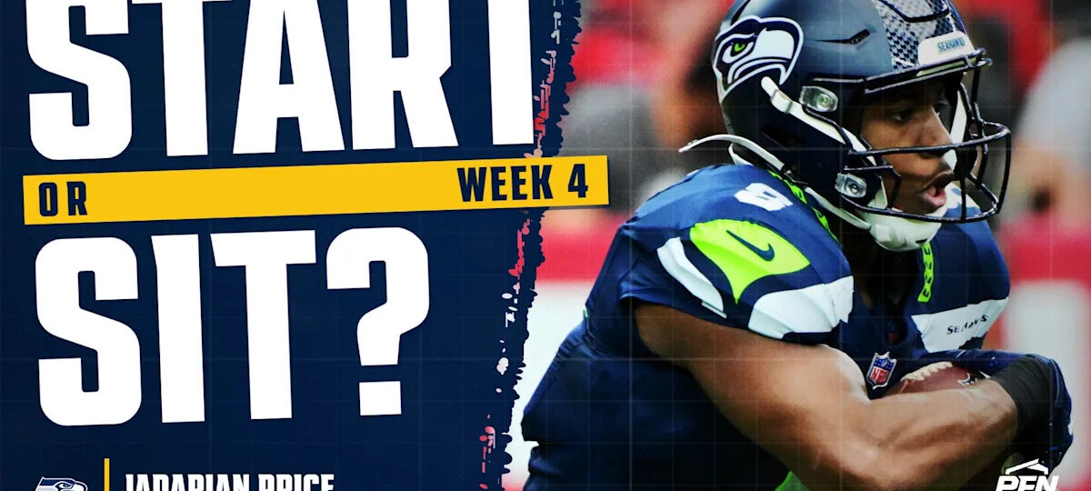 Jadarian Price Fantasy Week 4 Start or Sit: Ruled Out, and the Role Was Already Slipping