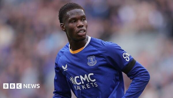 Everton’s Thierno Barry on the emotional video he was scared to post