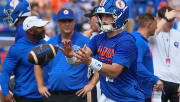 Is Florida football QB Aaron Philo playing against Texas?