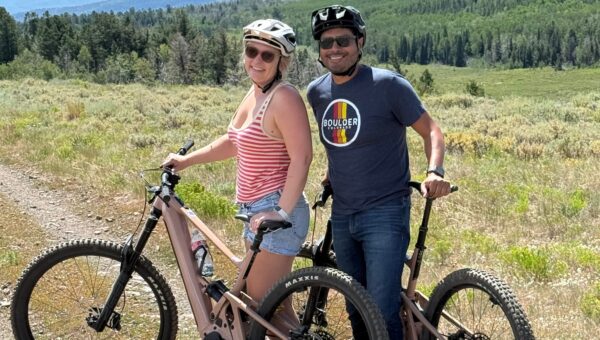 My partner and I have lived 45 minutes apart for years. Right now, the benefits actually outweigh the challenges.