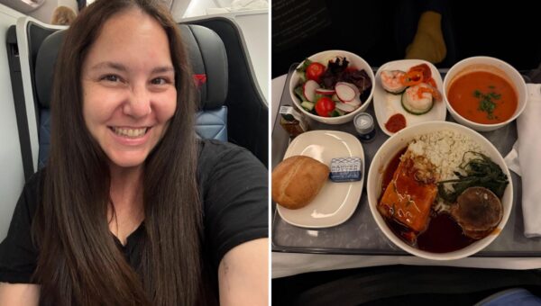 I paid $900 to upgrade to Delta One to Europe. The suite was like a mini-hotel room, but the food was disappointing.