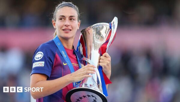 London City’s Putellas wins record-equalling third Ballon d’Or
