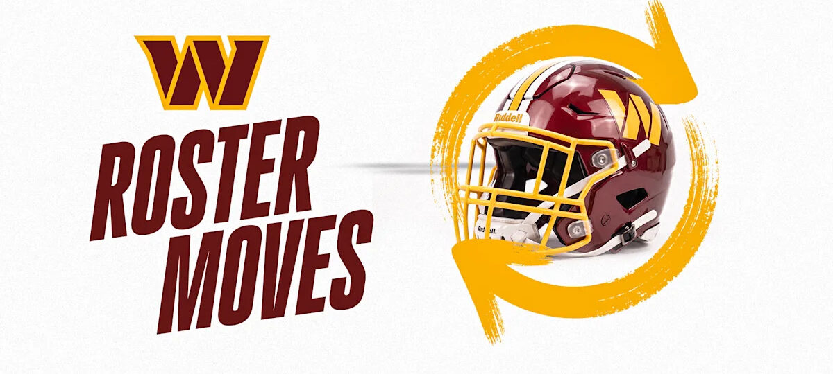 Commanders make roster moves ahead of Week 8 matchup with Eagles
