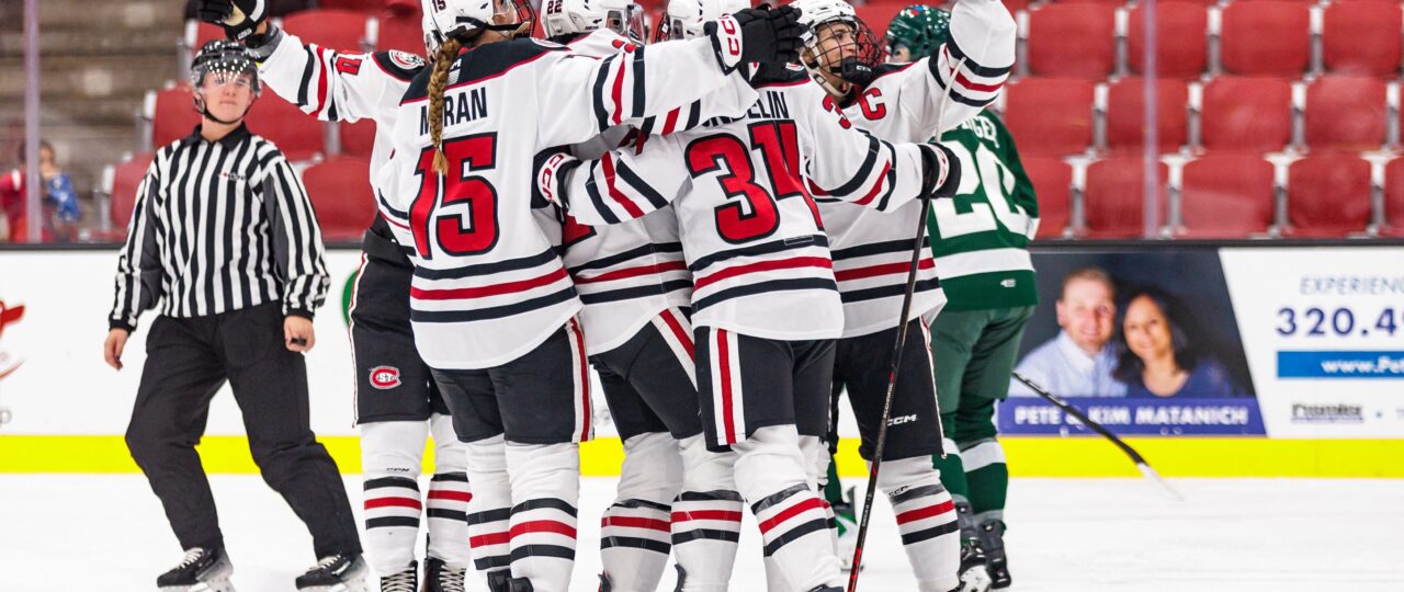 No. 9 St. Cloud State women's hockey sweeps Bemidji State, moves to 6-0 in WCHA