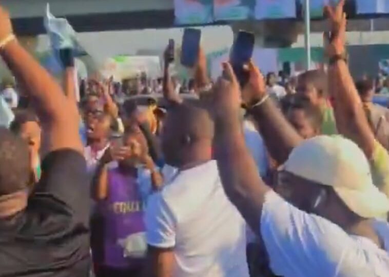 October 1: Delta youths clash tear Tinubu-branded polos, boycott Independence Day Run[VIDEO]