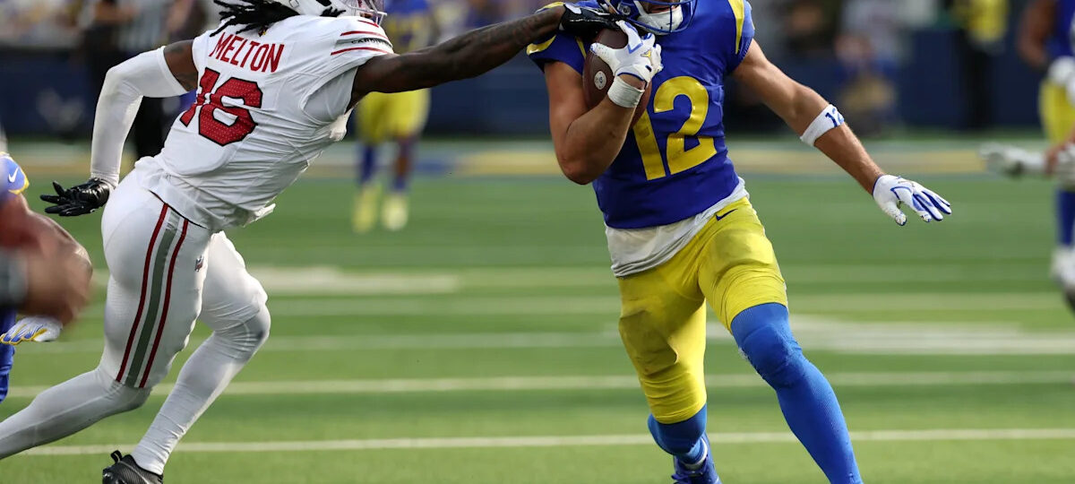 Puka Nacua breaks NFL record for most catches through 50 games