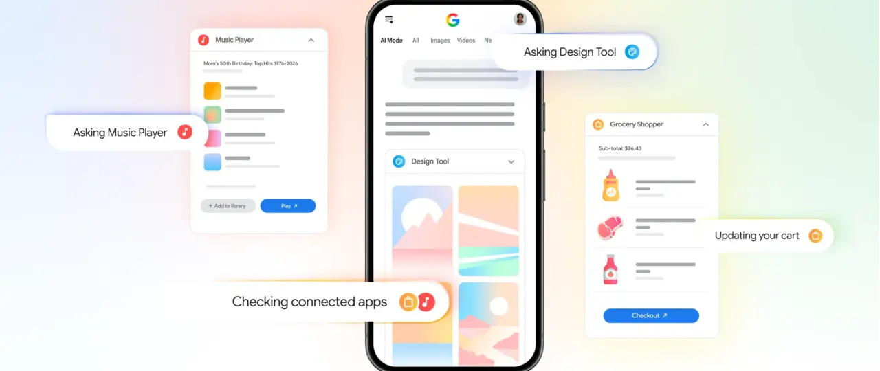 As AI agents reshape the web, Google opens Gemini and Search to more apps